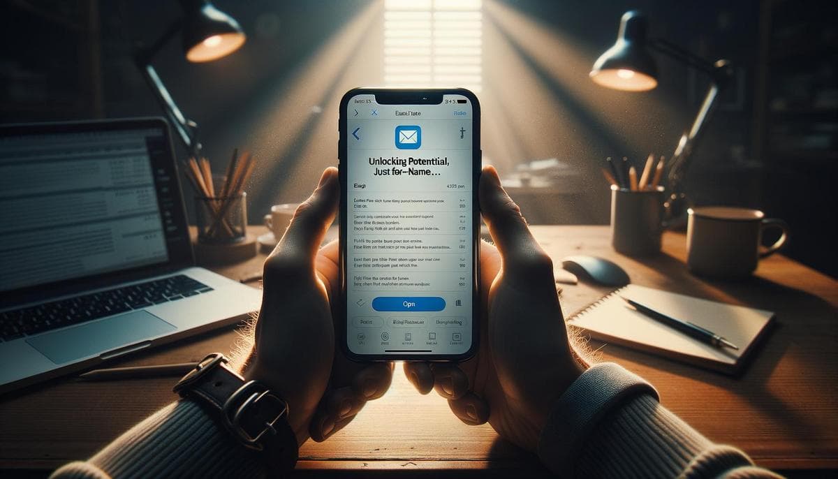 AI shapes emails for clicks with your name and needs
