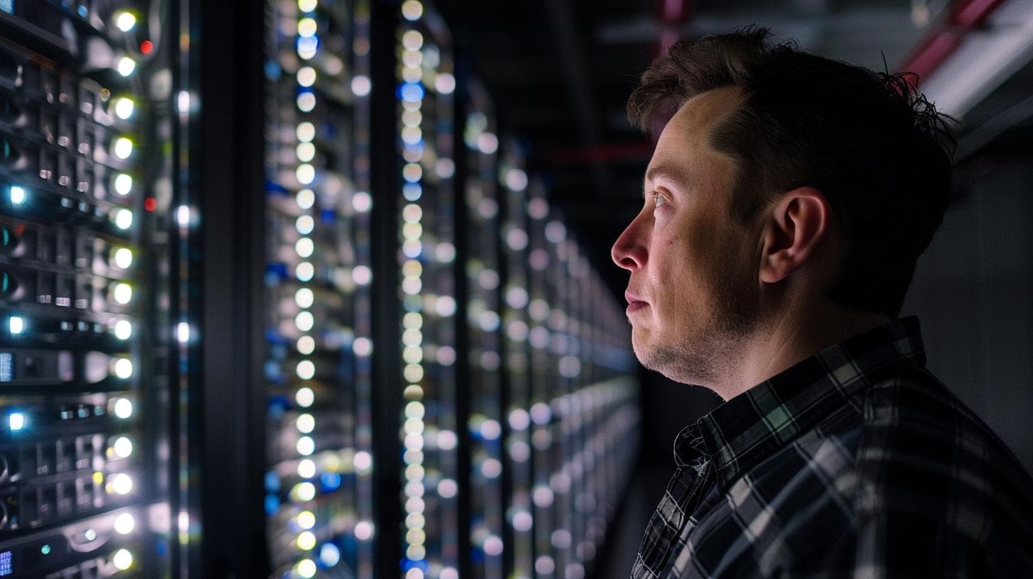 Elon Musk Plans Gigafactory of Compute for AI Development