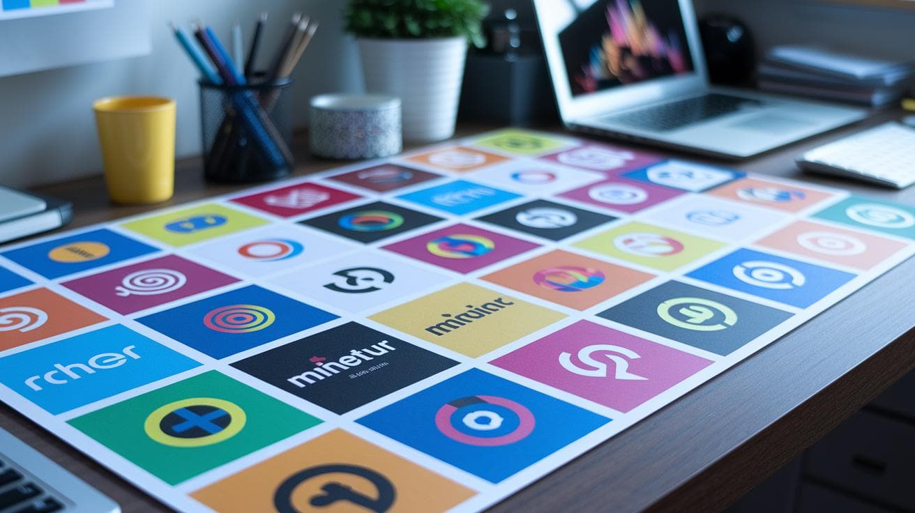 midjourney logo prompts Ignite Vibrant Brand Designs